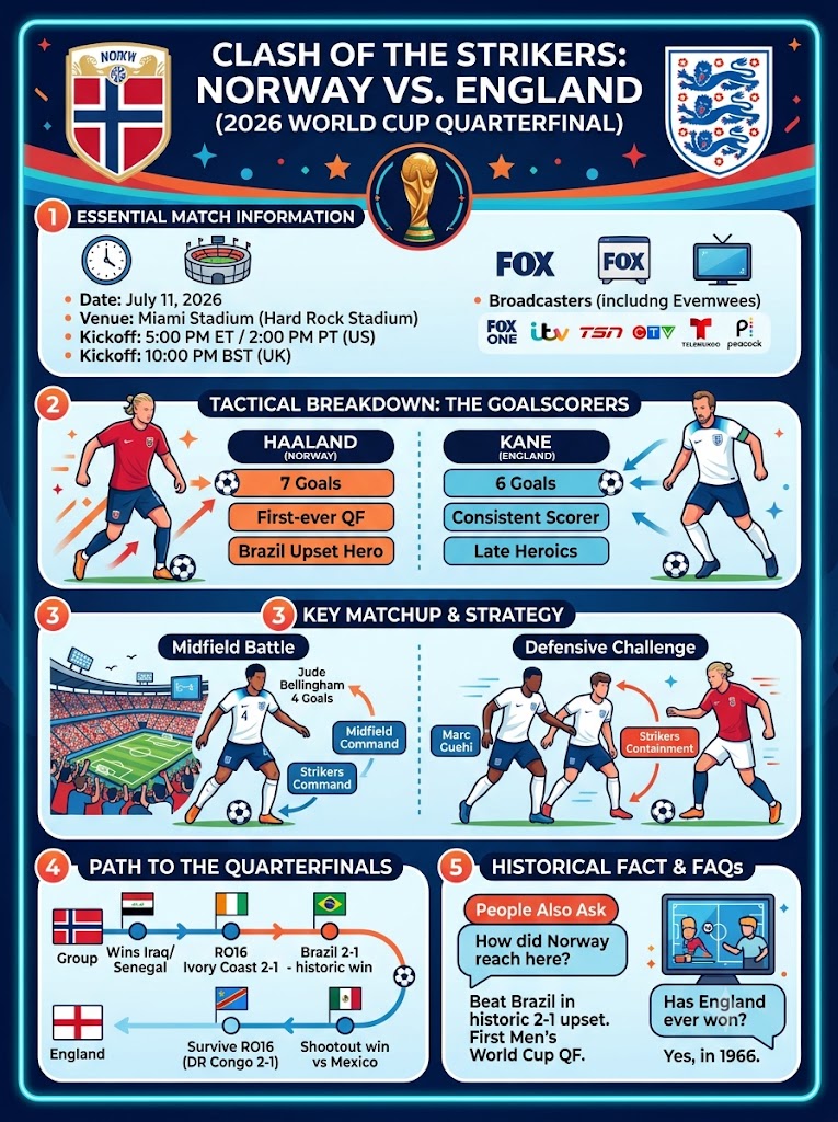 what time does norway play england