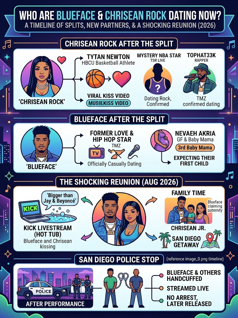 Who Are Blueface and Chrisean Rock Dating Now? The Breakup and Shocking Reunion