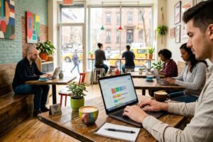 NYC’s Laptop-Friendly Cafes (Cafes To Work)