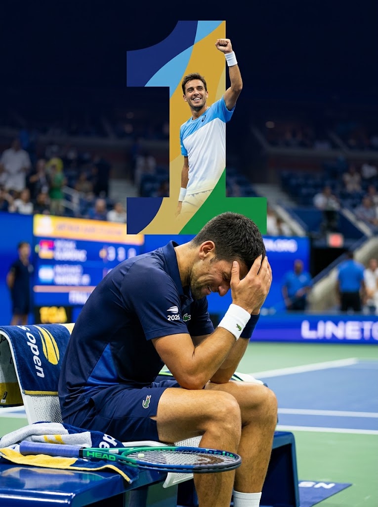 Novak Djokovic Suffers Shocking 1st-Round US Open Exit: Tears, Physical Struggles, and a Historic Upset