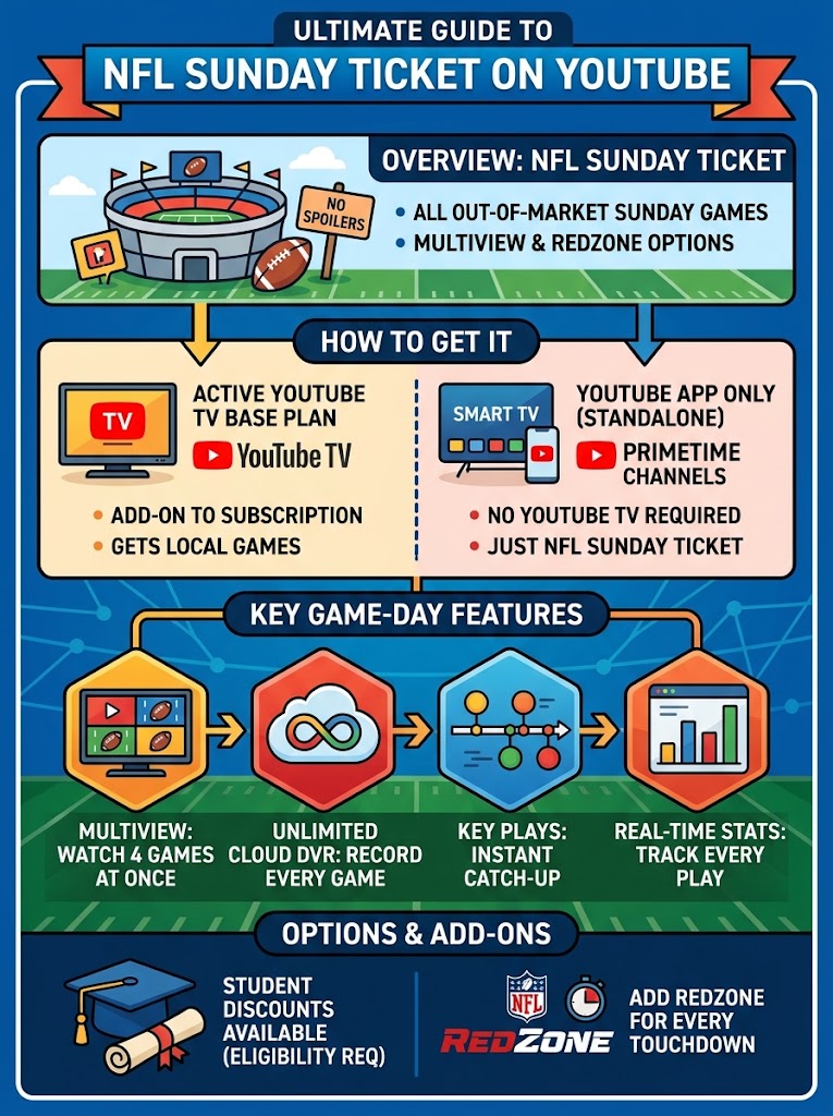 YouTube TV & NFL Sunday Ticket Exclusive Partnership