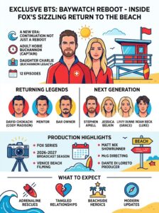 Baywatch Reboot 2026: Cast, Filming Details & BTS News