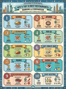 The Top 10 Best Restaurants in NYC: Pricing & Verified Reviews