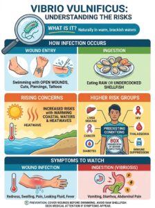2026 Flesh-Eating Bacteria Warning: Vibrio Vulnificus Fatalities Rise