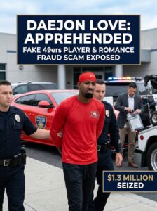Fake 49ers Player Daejon Love Arrested in $1.3M Dating App Romance Scam