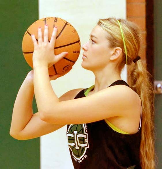 basketball Shooting Technique girl
