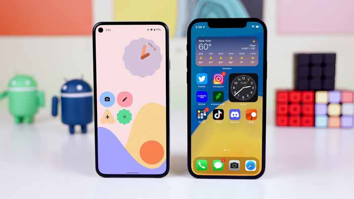 Android 12 vs iOS