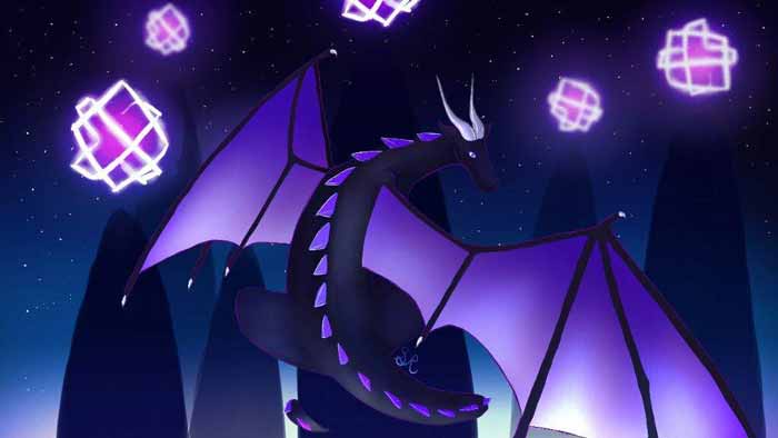 Ender Dragon story in Minecraft