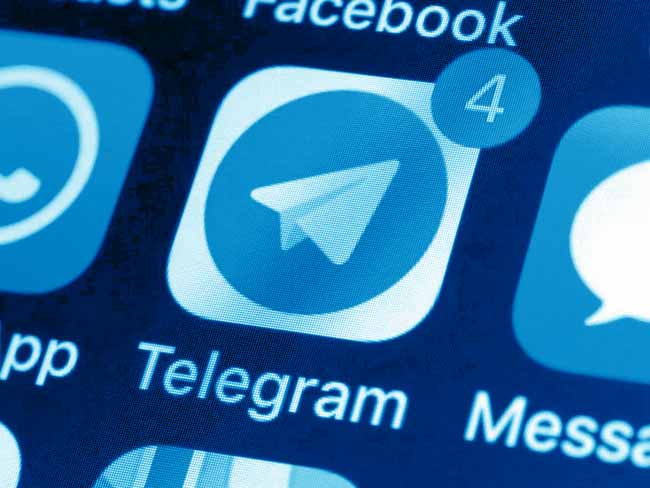Telegram Message Reactions