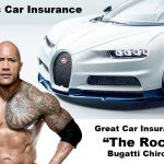 Great Car Insurance : “The Rock” : Bugatti Chiron