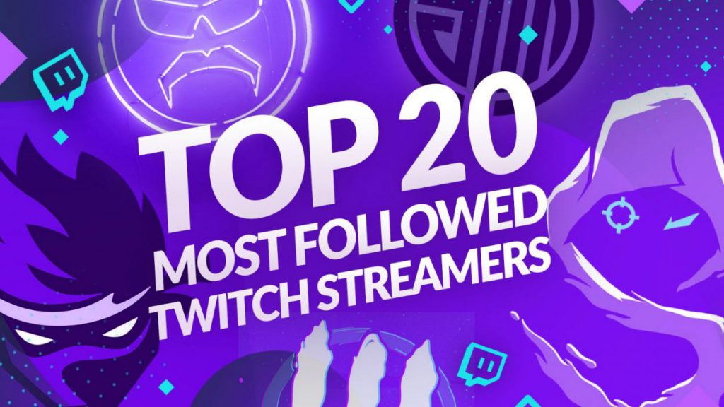The Most Popular Twitch Streamers | Top 20 most followed Twitch streamers