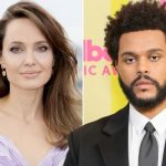 Angelina Jolie and The Weeknd