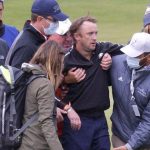Harry Potter star Tom Felton Draco Malfoy collapses during Ryder Cup