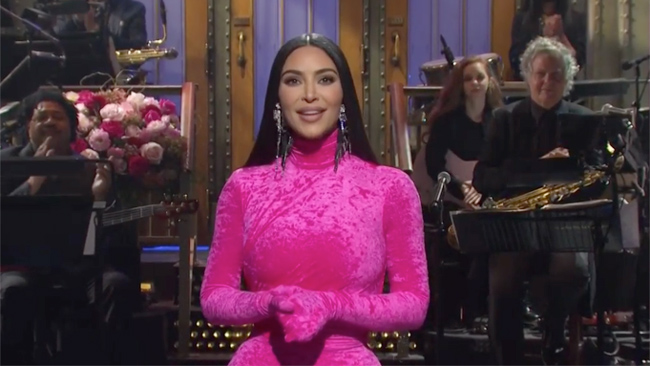 kim Kardashian West Saturday Night Live Monologue