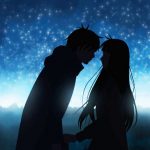 Couple Silhouette Anime Aesthetic