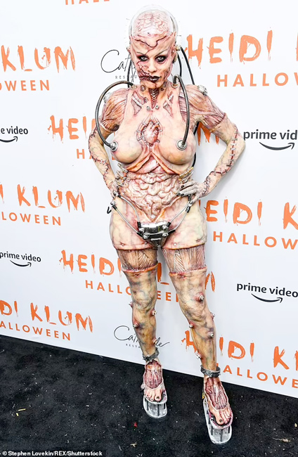 Heidi is known for her annual Halloween parties with a star-studded guest list.