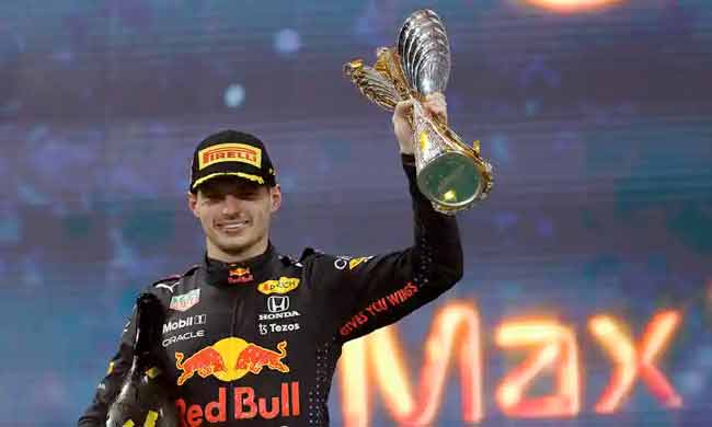Max Verstappen becomes F1 World Champion for the first time