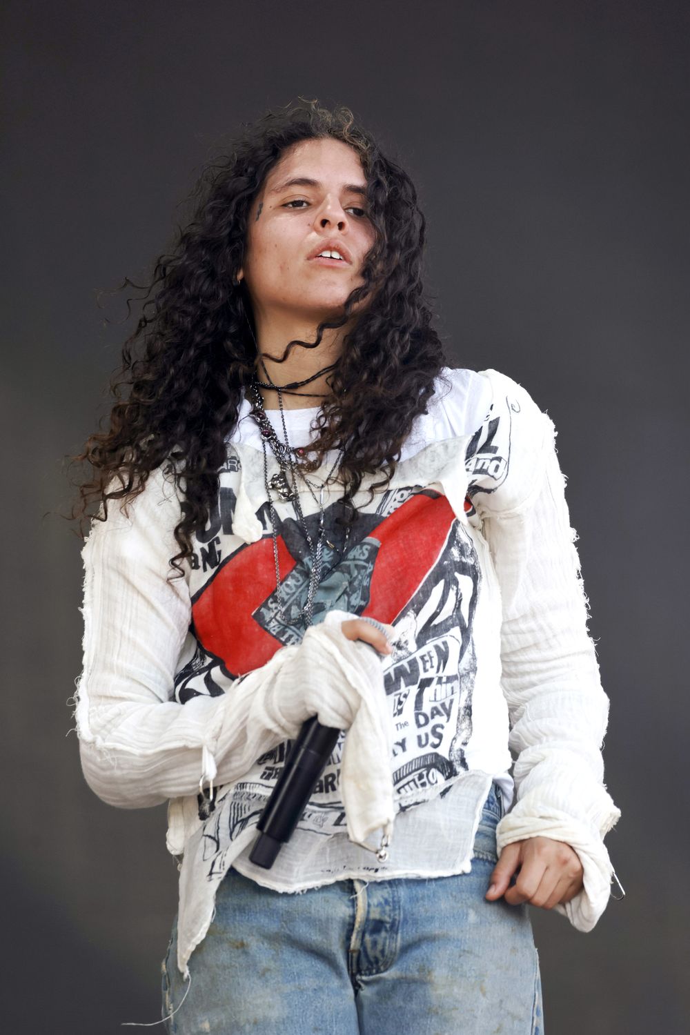 INDIO, CALIFORNIA - APRIL 15: 070 Shake performs at the 