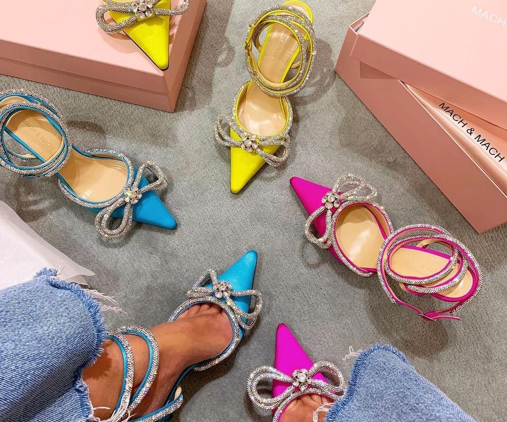 crystal-swathed shoes