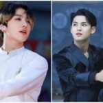 BTS Jungkook and Seventeen Kim Mingyu