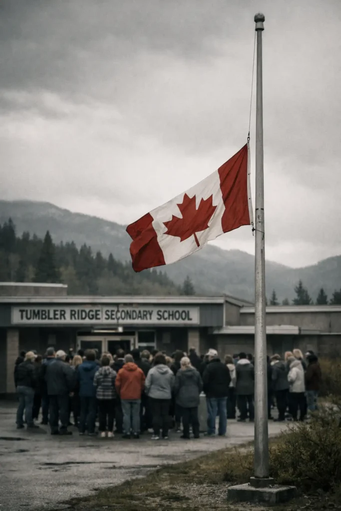 Tumbler ridge shooting aftermath canada bc school
