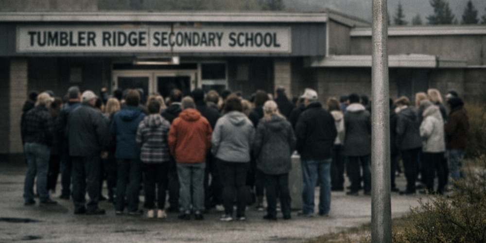 Tumbler ridge shooting aftermath canada bc school