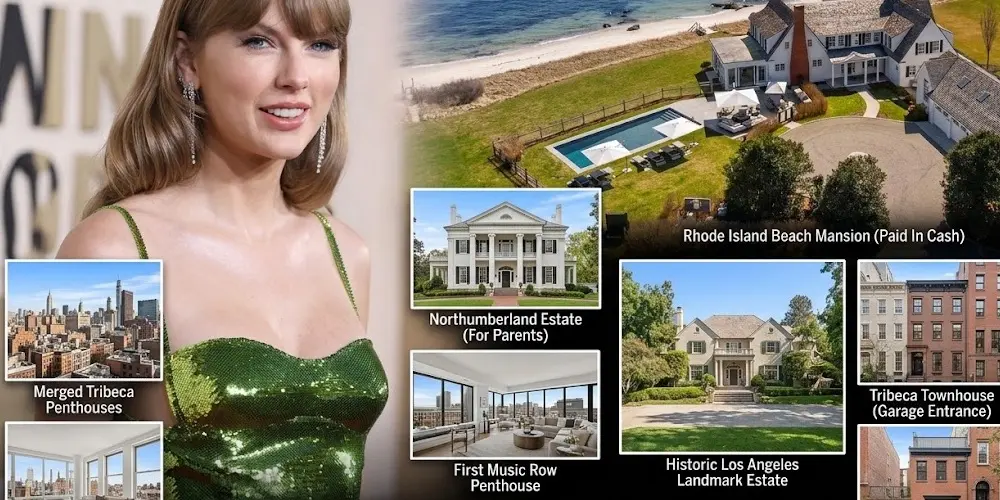 Inside Taylor Swift's Stunning $150 Million Real Estate Empire
