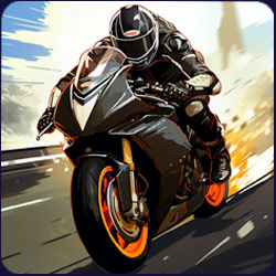 High Speed Motorcycle Racing