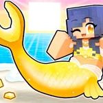 Minecraft Golden Mermaid