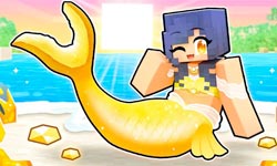Minecraft Golden Mermaid
