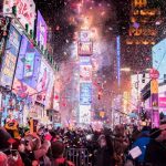 Times Square Ball Drop in New Year's Eve