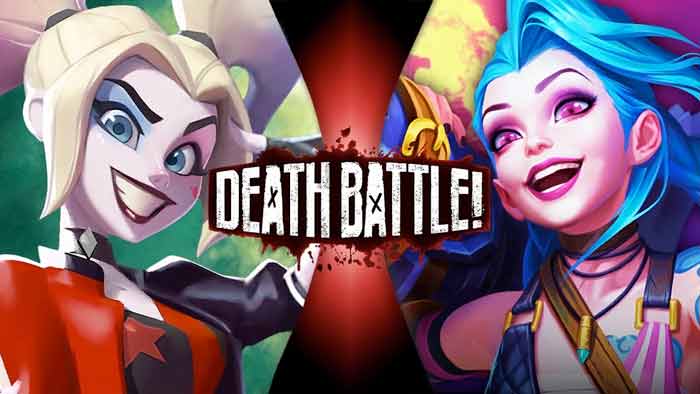Harley Quinn VS Jinx (Batman VS League of Legends)