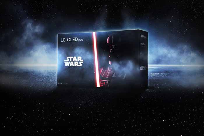 LG Star Wars C2 OLED TV
