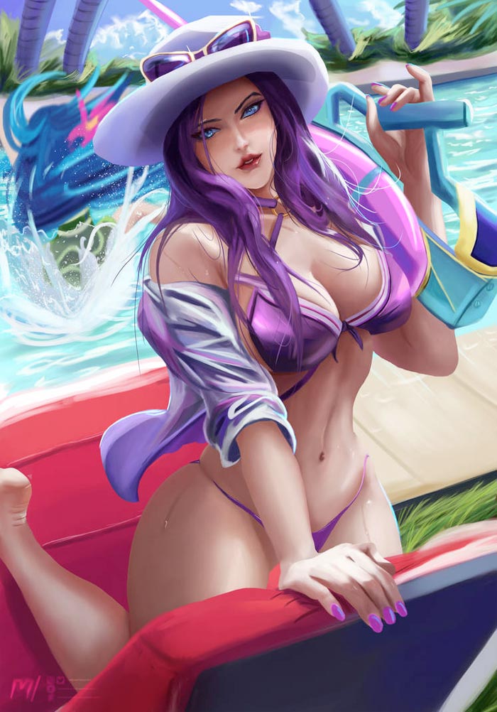 Pool Party Caitlyn hot