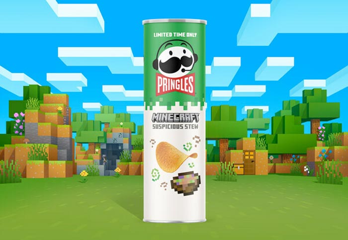 Pringles' Minecraft-Inspired "Suspicious Stew" Flavor