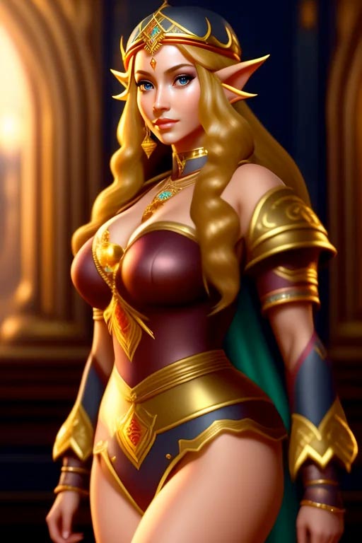 Princess Zelda hot