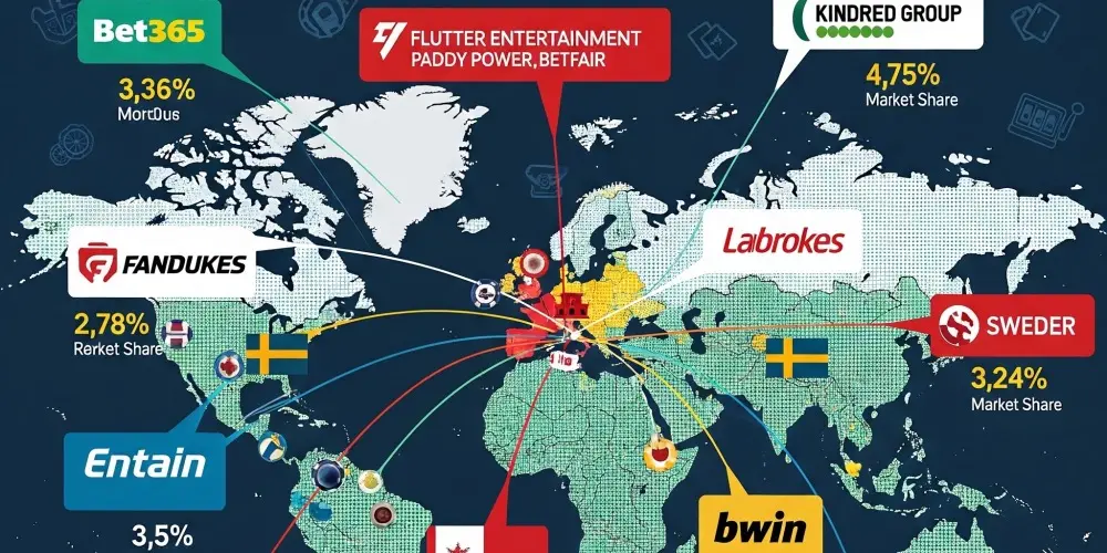 Report on the Global Online Casino Market- Leading Countries and Key Operators