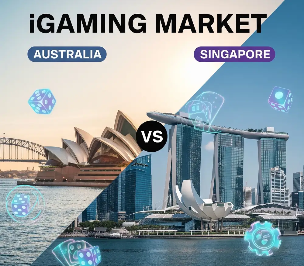 iGaming Market: Australia vs. Singapor