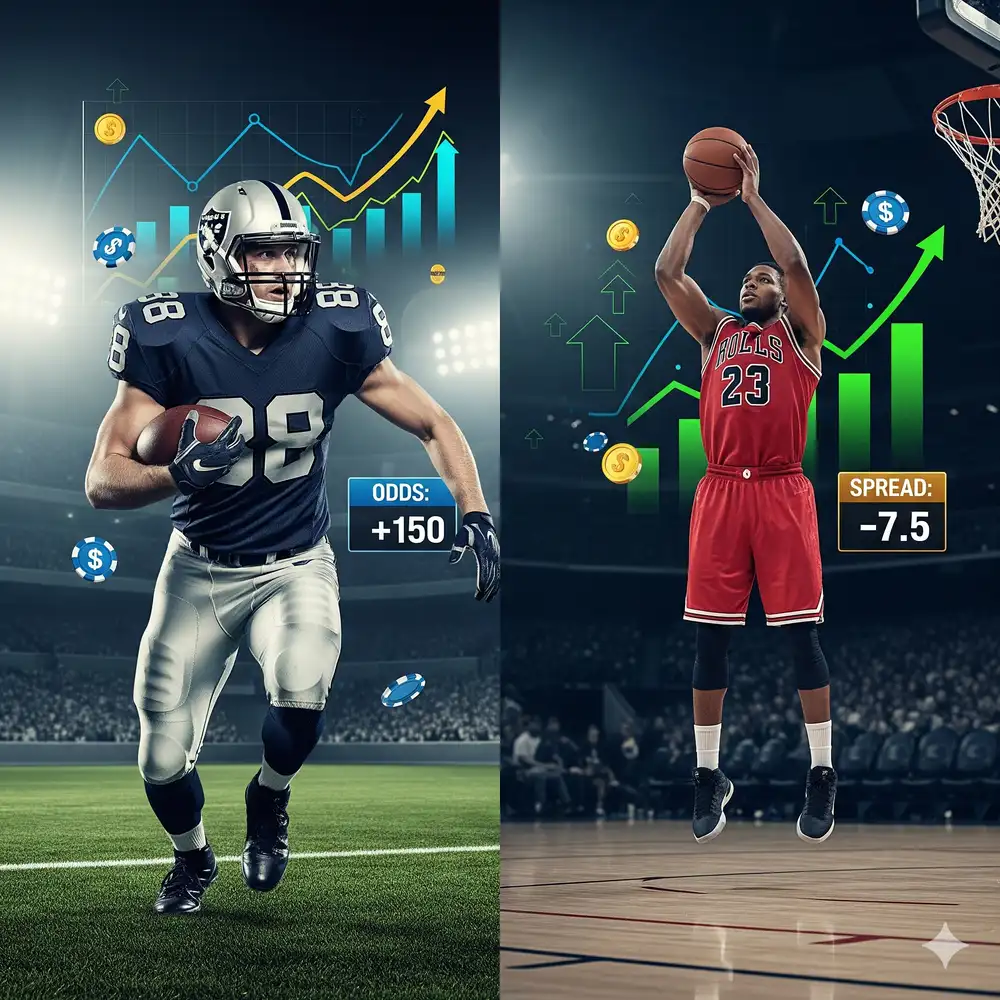 Bet on Player Props - Finding Value in the Hottest NFL and NBA Stars