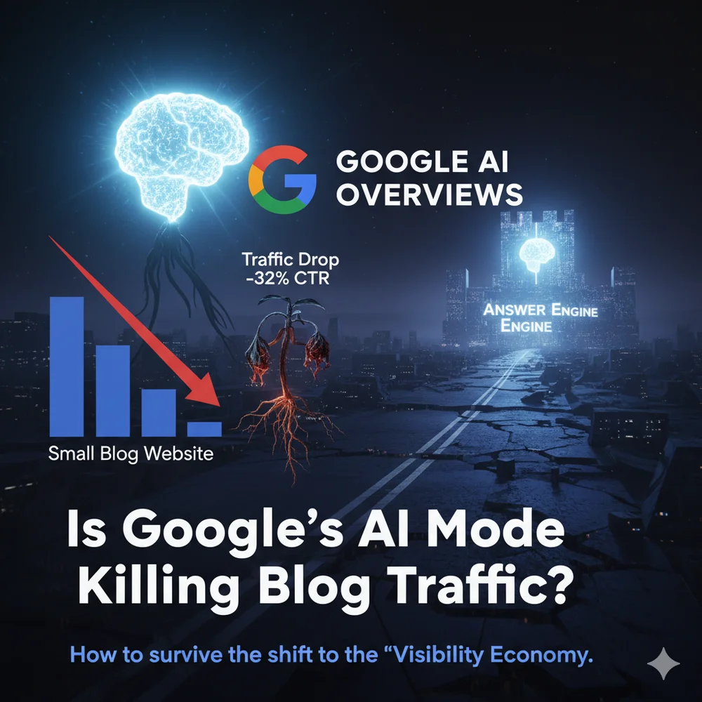 Google AI Mode Killing Blog Traffic