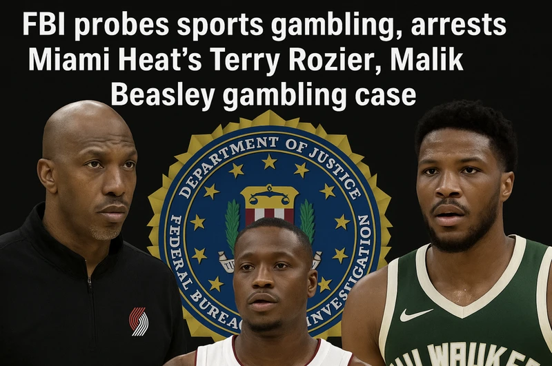FBI probes sports gambling, arrests Miami Heat's Terry Rozier