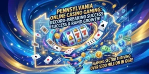 PA's Digital Gold Rush: Online Casinos Shatter $300M Barrier in February!