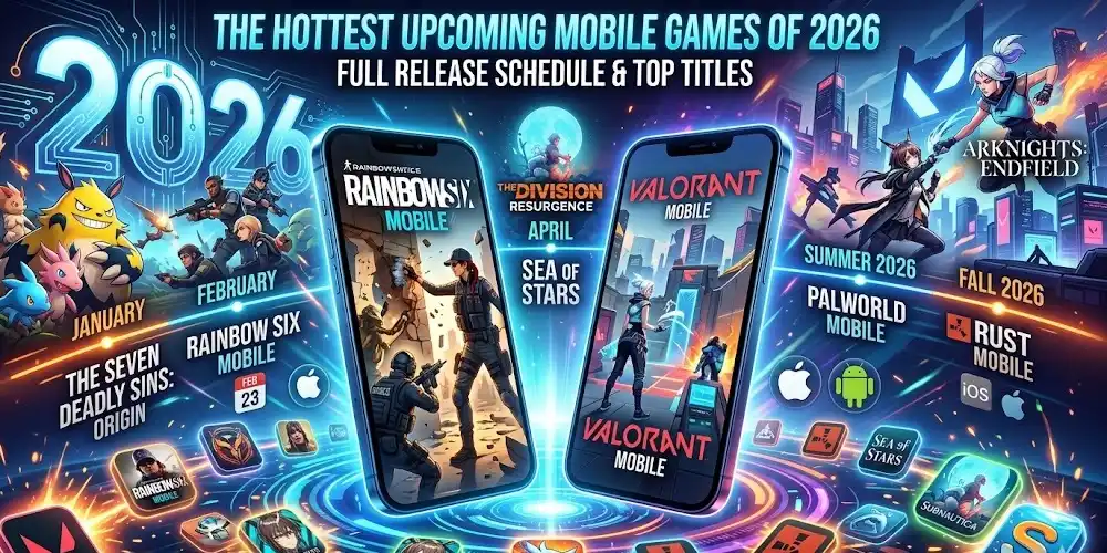 2026's Hottest Upcoming Mobile Games: Full Release Schedule & Top Titles