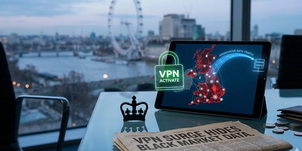 UKGC Struggles to Track Illegal Gambling Data Amid VPN Surge