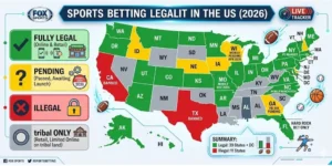 Where is Sports Betting Legal in the US? 2026 State-by-State Guide