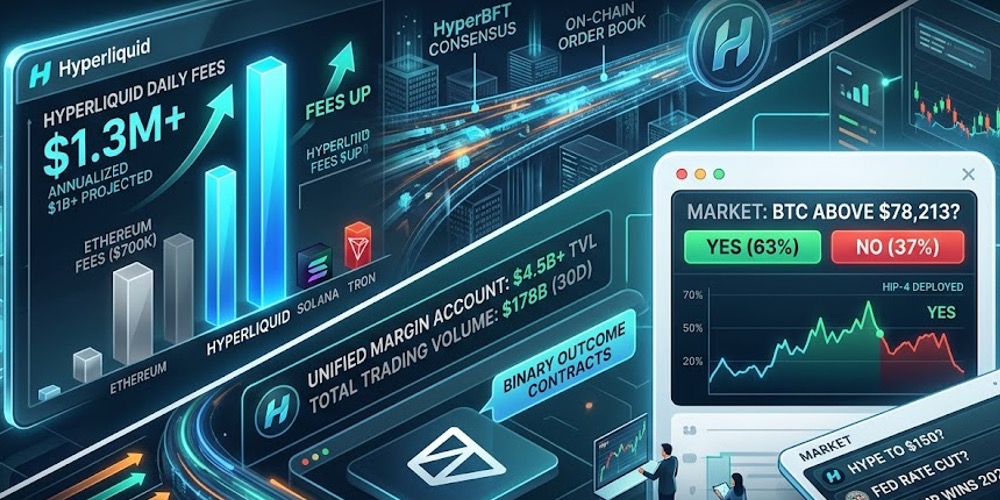 Hyperliquid Overtakes Ethereum in Fees as It Launches Prediction Markets to Rival Polymarket