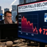 Bitcoin Drops Below $73K Amid Iran Escalations and Record ETF Outflows