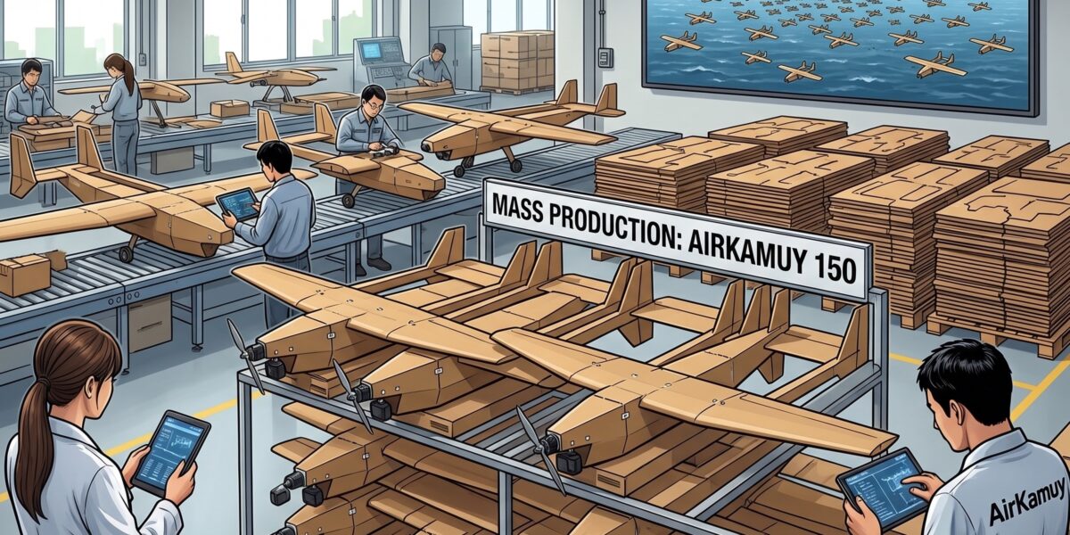 Japan's $2,000 Cardboard Drones: The Doctrinal Shift Toward Swarm Warfare and Attritability