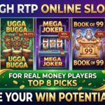 8 High RTP Online Slots for Real Money Players