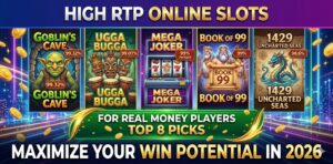 8 High RTP Online Slots for Real Money Players